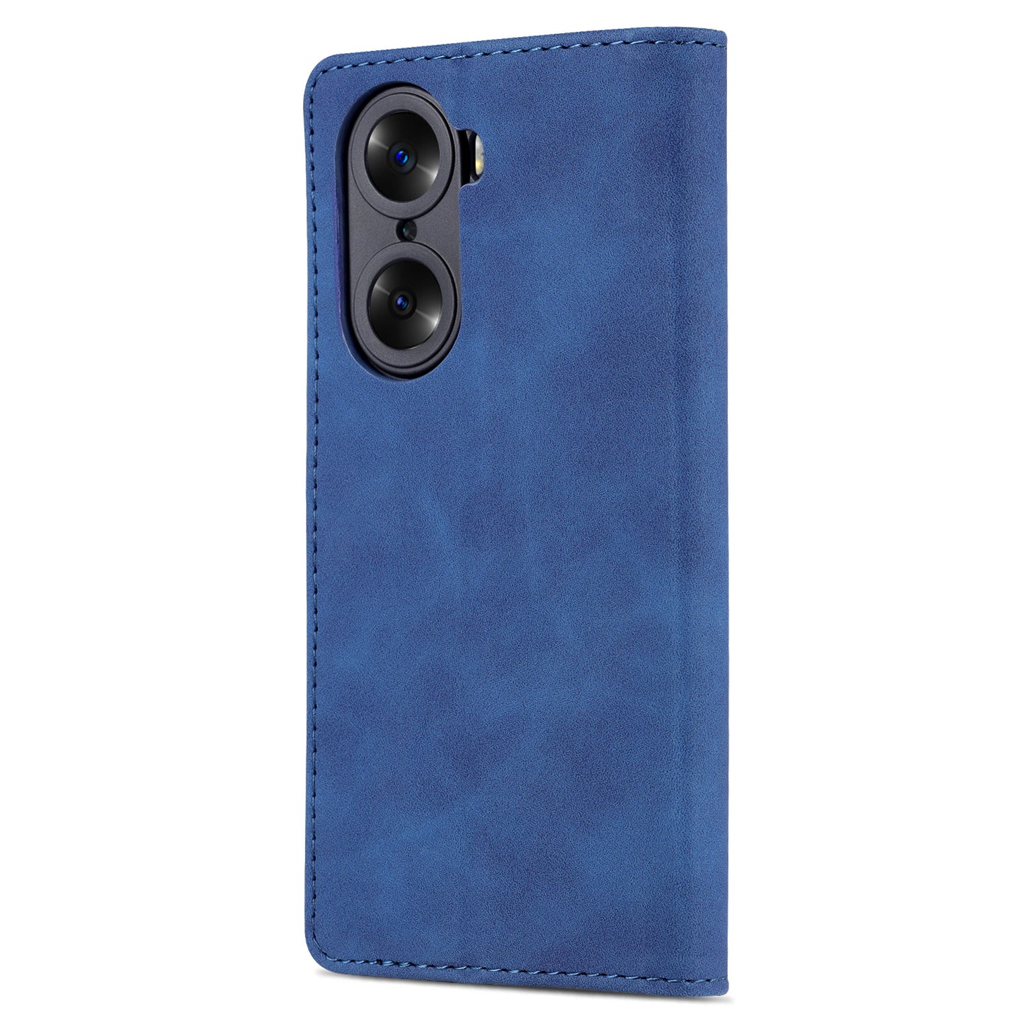 AZNS for Honor 60 Well-protected Anti-fall PU Leather Wallet Stand Mobile Phone Case Cover