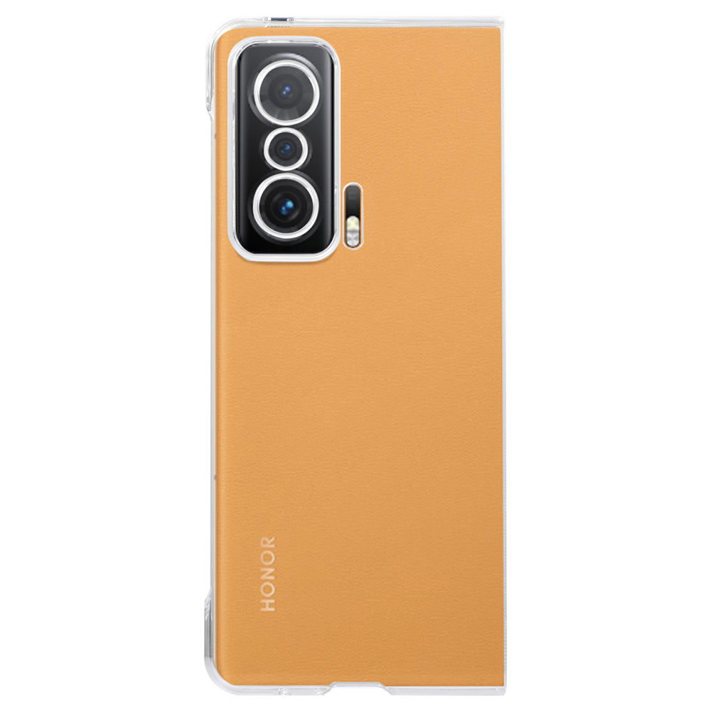 For Honor Magic V Anti-scratch Shockproof Hard PC Protective Cover Transparent Folding Cell Phone Case