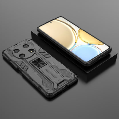 For Honor X30 / X9 5G / Magic 4 Lite 5G Shockproof Soft TPU Hard PC Mobile Phone Case Shell with Kickstand