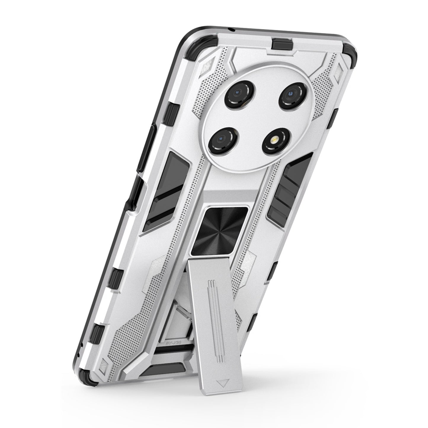 For Honor X30 / X9 5G / Magic 4 Lite 5G Shockproof Soft TPU Hard PC Mobile Phone Case Shell with Kickstand