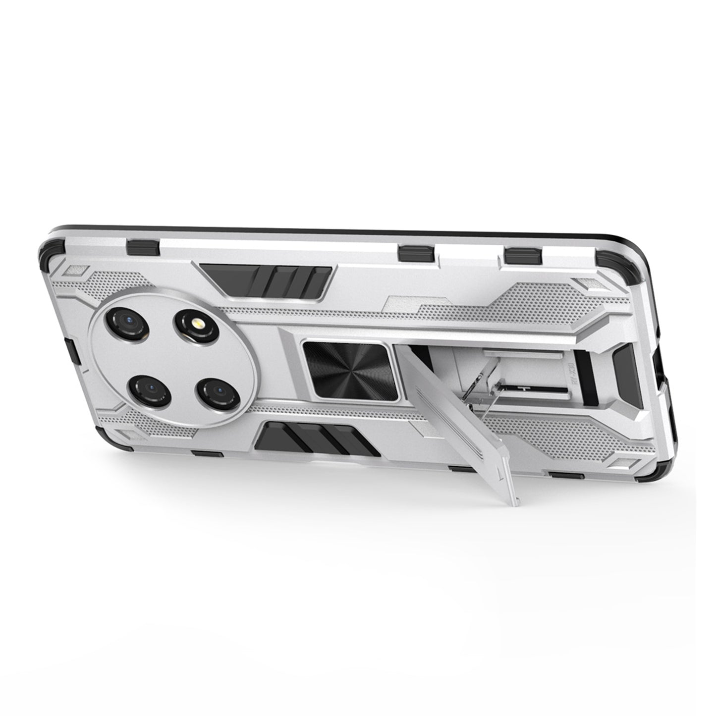 For Honor X30 / X9 5G / Magic 4 Lite 5G Shockproof Soft TPU Hard PC Mobile Phone Case Shell with Kickstand