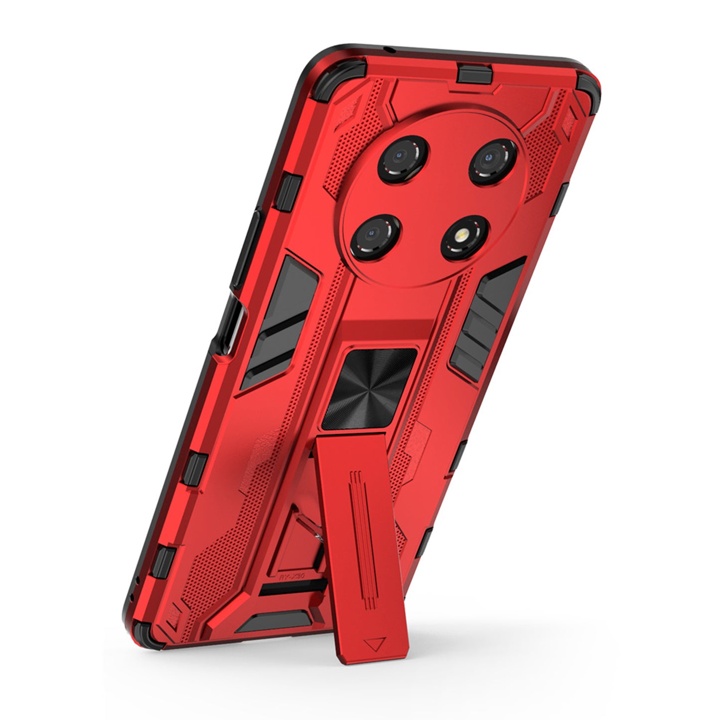 For Honor X30 / X9 5G / Magic 4 Lite 5G Shockproof Soft TPU Hard PC Mobile Phone Case Shell with Kickstand