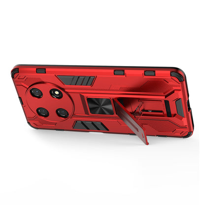 For Honor X30 / X9 5G / Magic 4 Lite 5G Shockproof Soft TPU Hard PC Mobile Phone Case Shell with Kickstand