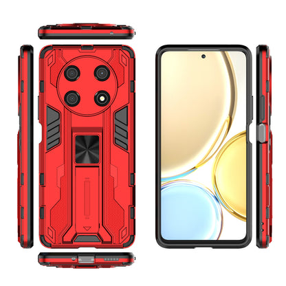 For Honor X30 / X9 5G / Magic 4 Lite 5G Shockproof Soft TPU Hard PC Mobile Phone Case Shell with Kickstand