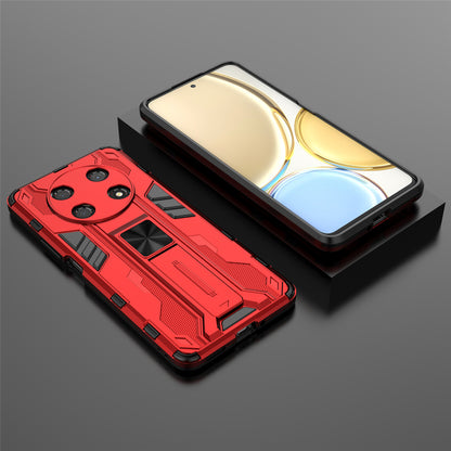 For Honor X30 / X9 5G / Magic 4 Lite 5G Shockproof Soft TPU Hard PC Mobile Phone Case Shell with Kickstand