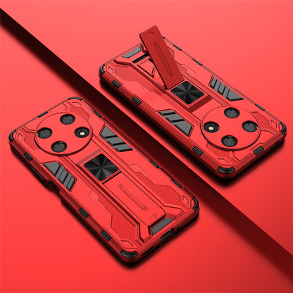 For Honor X30 / X9 5G / Magic 4 Lite 5G Shockproof Soft TPU Hard PC Mobile Phone Case Shell with Kickstand