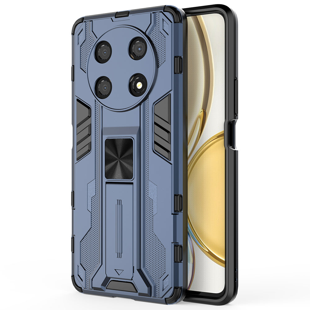 For Honor X30 / X9 5G / Magic 4 Lite 5G Shockproof Soft TPU Hard PC Mobile Phone Case Shell with Kickstand