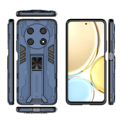 For Honor X30 / X9 5G / Magic 4 Lite 5G Shockproof Soft TPU Hard PC Mobile Phone Case Shell with Kickstand