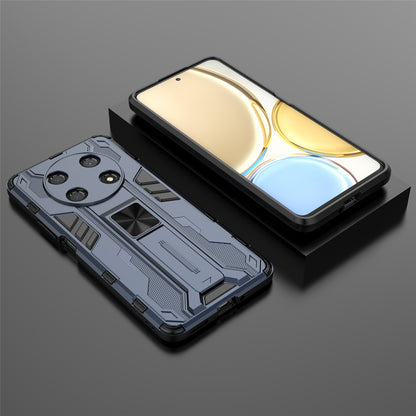For Honor X30 / X9 5G / Magic 4 Lite 5G Shockproof Soft TPU Hard PC Mobile Phone Case Shell with Kickstand