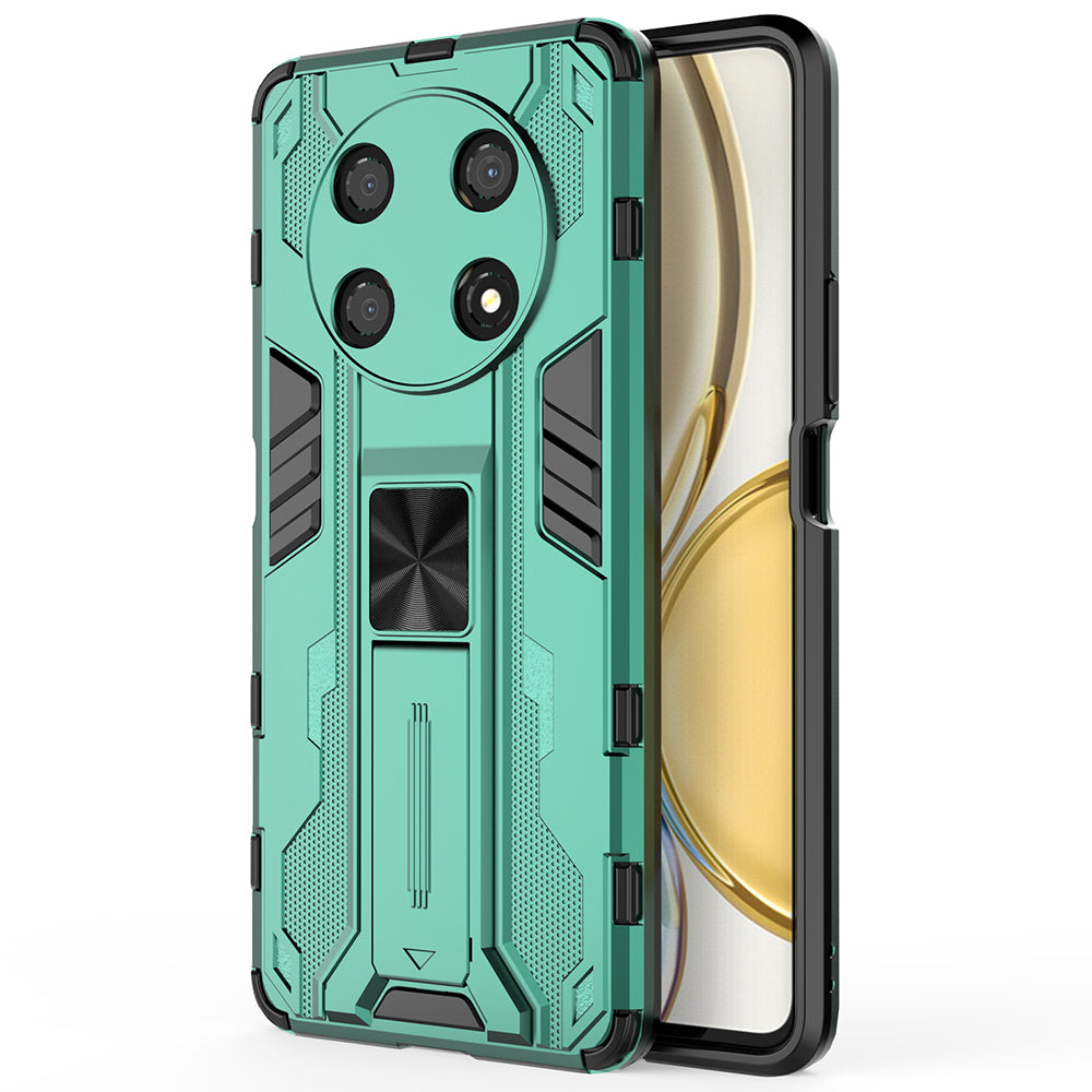 For Honor X30 / X9 5G / Magic 4 Lite 5G Shockproof Soft TPU Hard PC Mobile Phone Case Shell with Kickstand