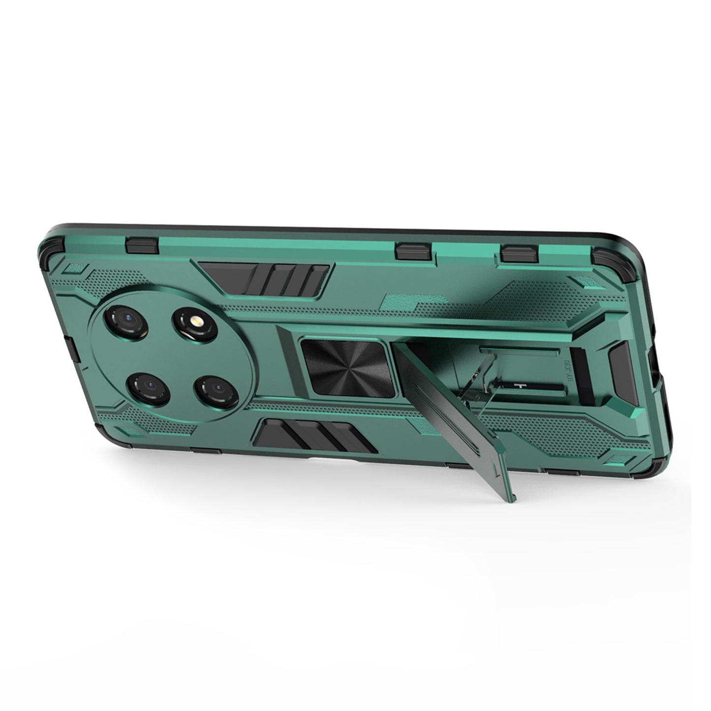 For Honor X30 / X9 5G / Magic 4 Lite 5G Shockproof Soft TPU Hard PC Mobile Phone Case Shell with Kickstand