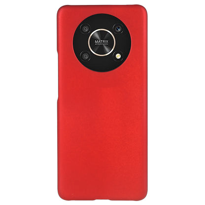 For Honor X30 Phone Back Case Glossy Surface Rubberized Hard PC Anti-Scratch Protective Phone Cover