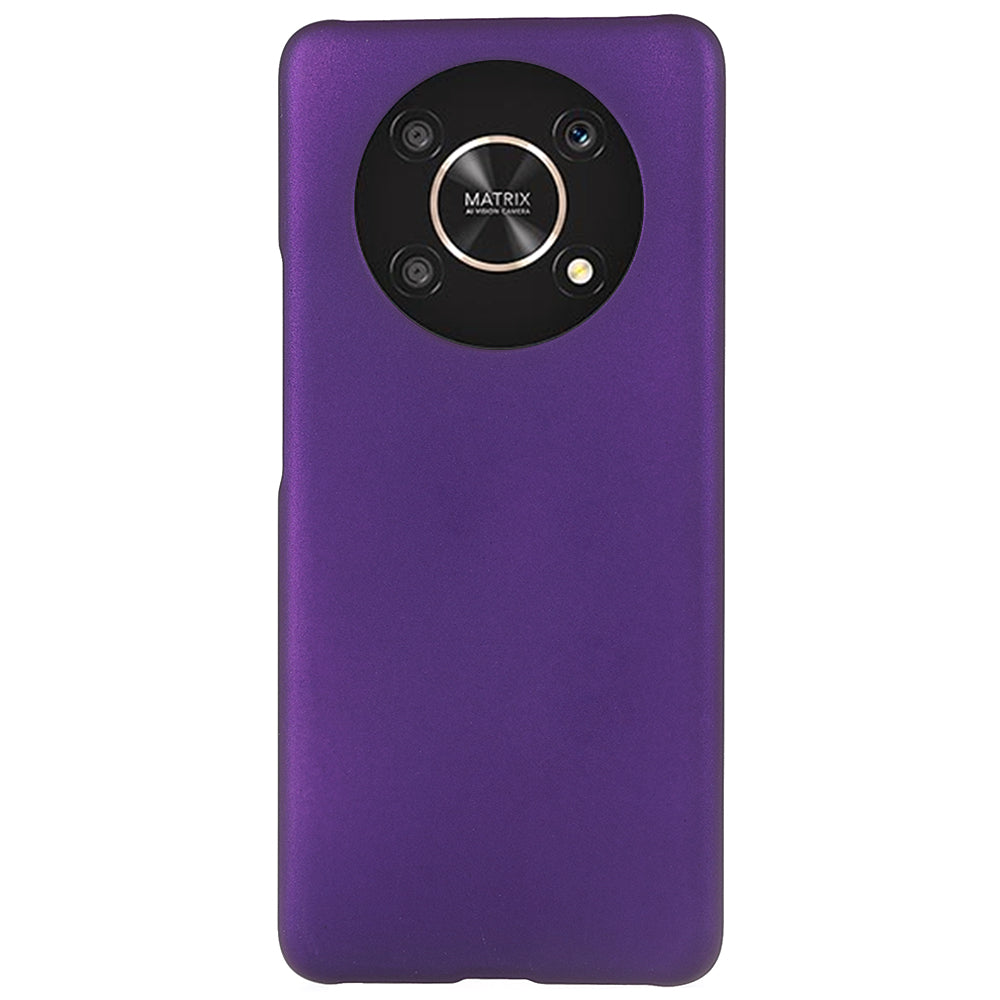 For Honor X30 Phone Back Case Glossy Surface Rubberized Hard PC Anti-Scratch Protective Phone Cover