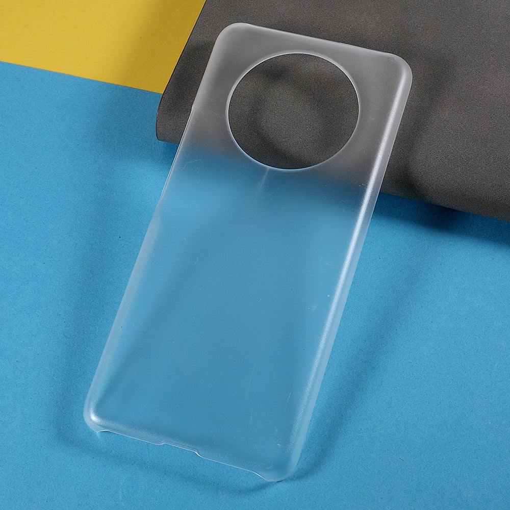 For Honor X30 Phone Back Case Glossy Surface Rubberized Hard PC Anti-Scratch Protective Phone Cover