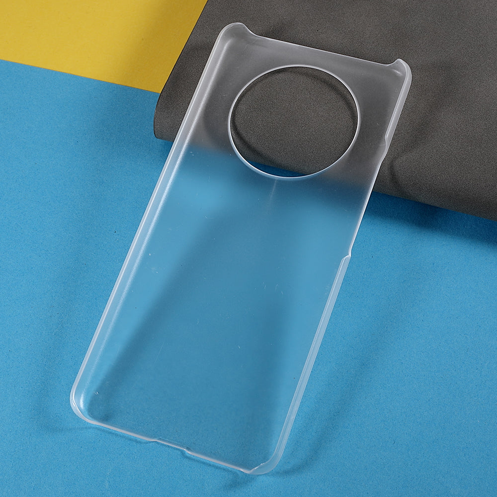 For Honor X30 Phone Back Case Glossy Surface Rubberized Hard PC Anti-Scratch Protective Phone Cover