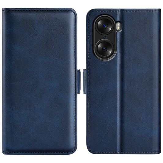For Honor 60 Pro Textured Business Elegant Phone Cover PU Leather Flip Folio Book Stand Wallet Case