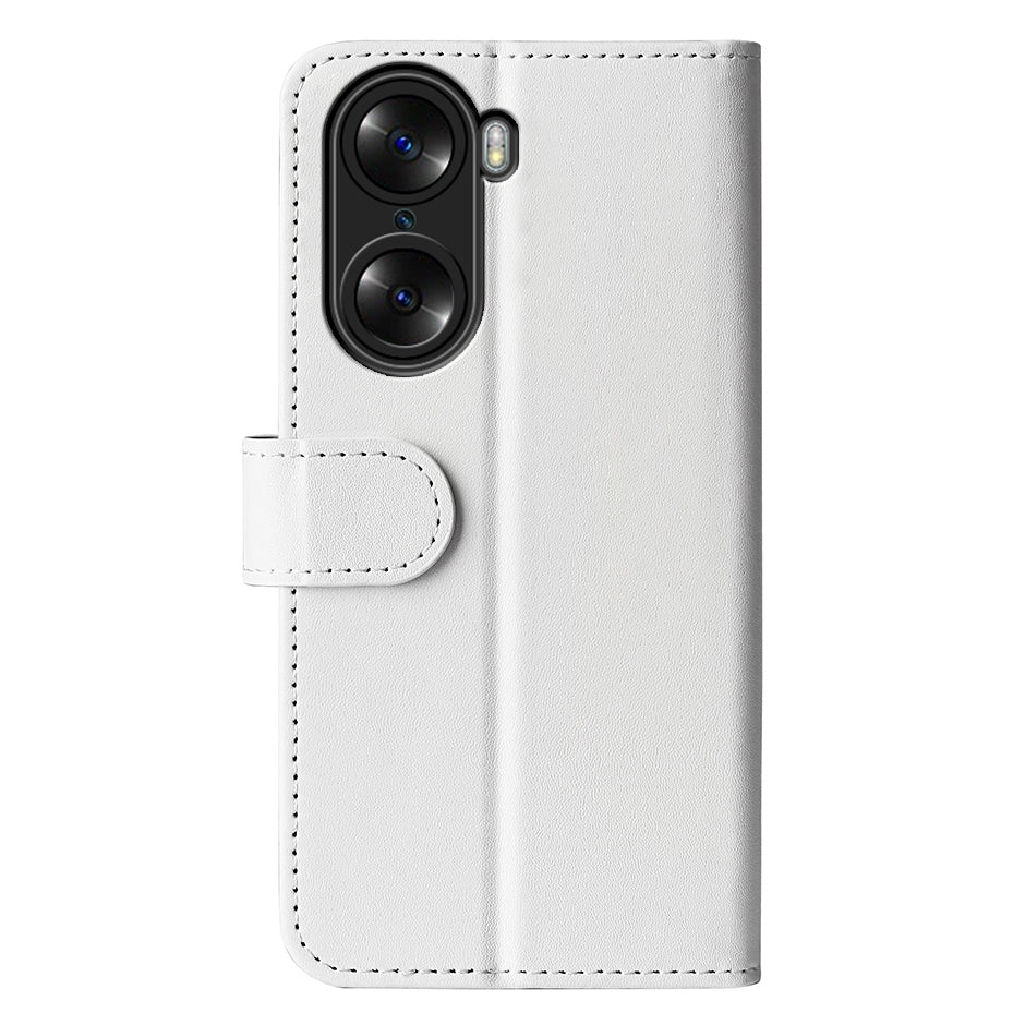 For Honor 60 Wallet Phone Case Magnetic Premium Crazy Horse Texture PU Leather Folio Flip Cover with Folding Stand