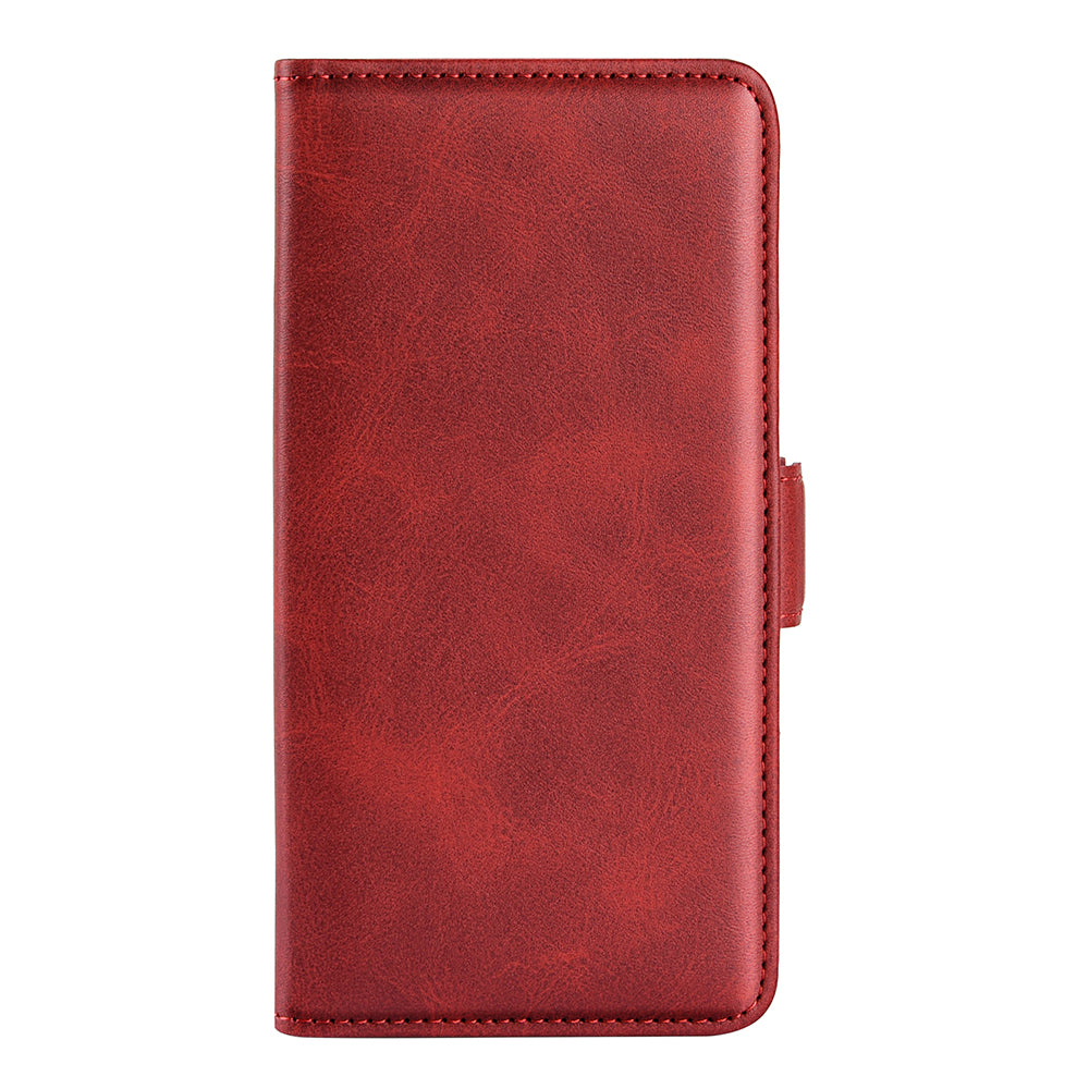 For Honor 60 Textured PU Leather Flip Wallet Case Stand Function Shockproof Protective Case Cover