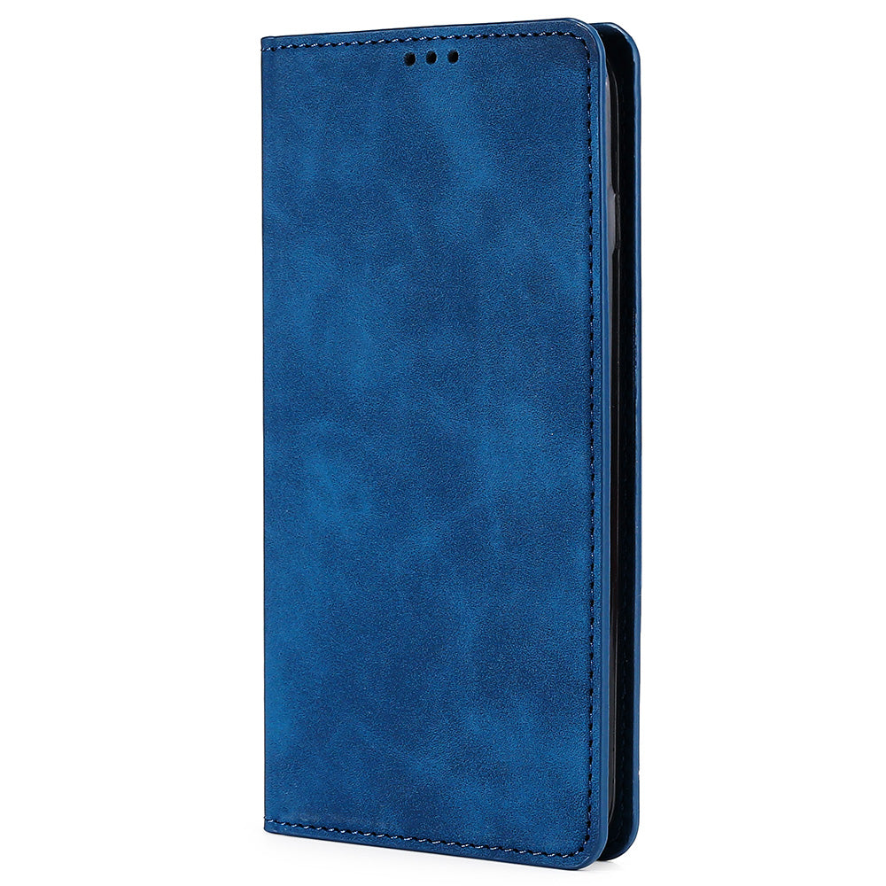 For Honor X30/X9 5G/Magic 4 Lite 5G Auto-absorbed Magnetic Shockproof Skin-touch Feeling Case PU Leather Stand Anti-scratch Mobile Phone Cover