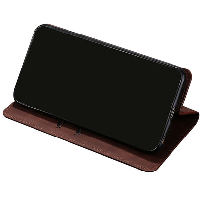 For Honor X30/X9 5G/Magic 4 Lite 5G Auto-absorbed Magnetic Shockproof Skin-touch Feeling Case PU Leather Stand Anti-scratch Mobile Phone Cover