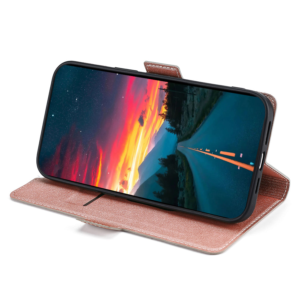 Ultra-thin Card Holder Leather Case for Honor X30/X9 5G/Magic 4 Lite 5G, Side Double Magnetic Clasp Stand Phone Cover