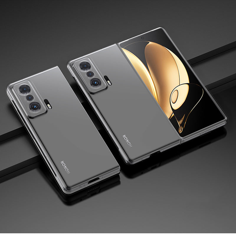 For Honor Magic V Hard PC Phone Case Rubberized Finish Protective Folding Cellphone Cover