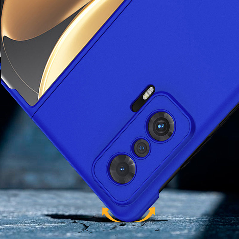 For Honor Magic V Hard PC Phone Case Rubberized Finish Protective Folding Cellphone Cover