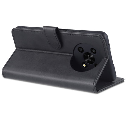 AZNS PU Leather Phone Case for Honor X30 / X9 5G / Magic 4 Lite 5G Supporting Stand Anti-dust Shockproof Phone Cover Wallet