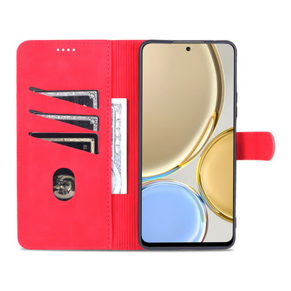 AZNS PU Leather Phone Case for Honor X30 / X9 5G / Magic 4 Lite 5G Supporting Stand Anti-dust Shockproof Phone Cover Wallet