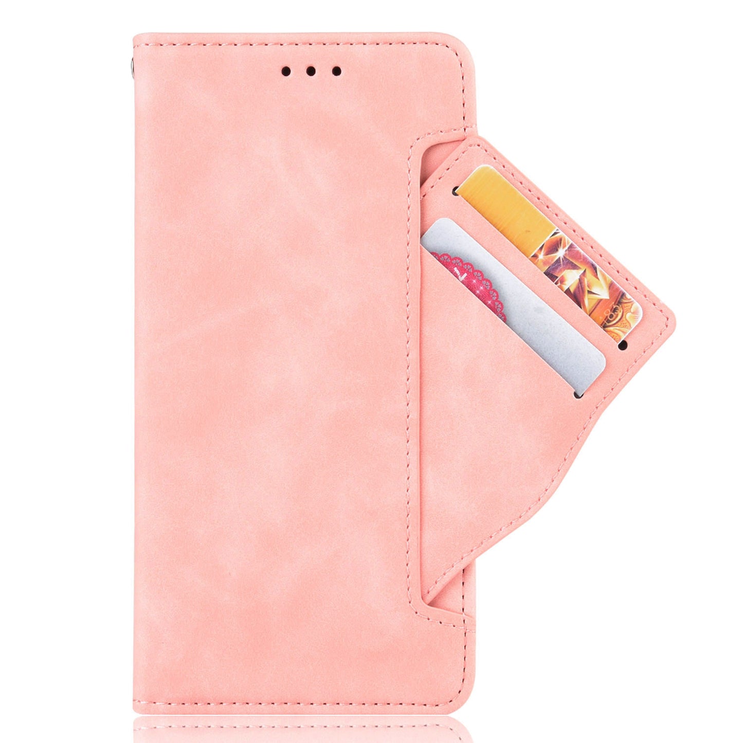 For Honor 60 Multiple Card Slots Smartphone Case Wallet Stand PU Leather Magnetic Flip Phone Cover