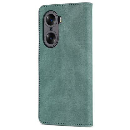 AZNS Wallet Phone Case for Honor 60 Pro, Supporting Stand Magnetic Mobile PU Leather Phone Flip Cover