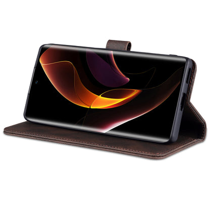 AZNS Wallet Phone Case for Honor 60 Pro, Supporting Stand Magnetic Mobile PU Leather Phone Flip Cover