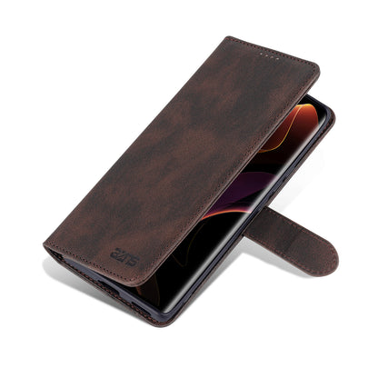 AZNS Wallet Phone Case for Honor 60 Pro, Supporting Stand Magnetic Mobile PU Leather Phone Flip Cover