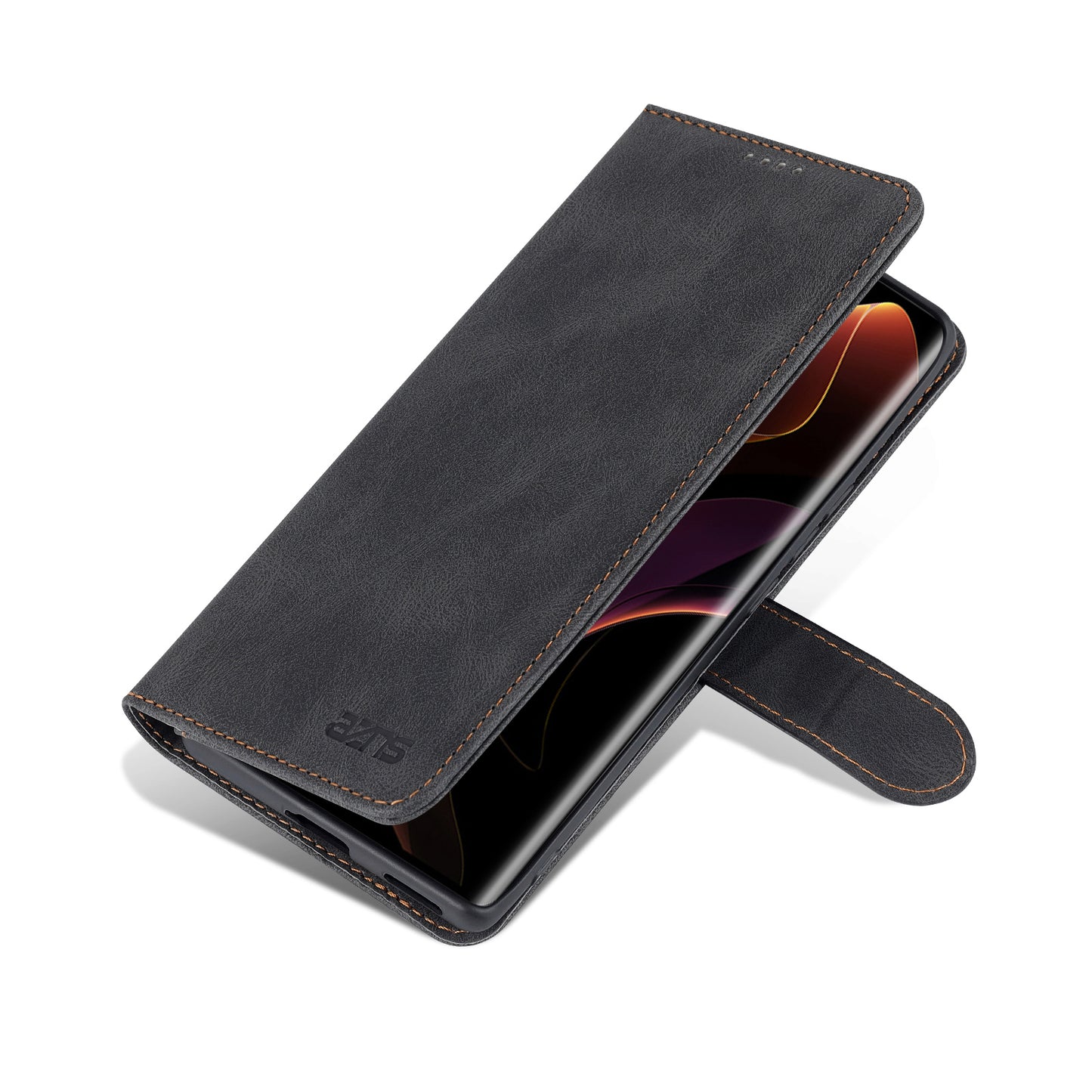 AZNS PU Leather Phone Cse for Honor 60 Wallet Folding Stand Magnetic Shockproof Flip Cover