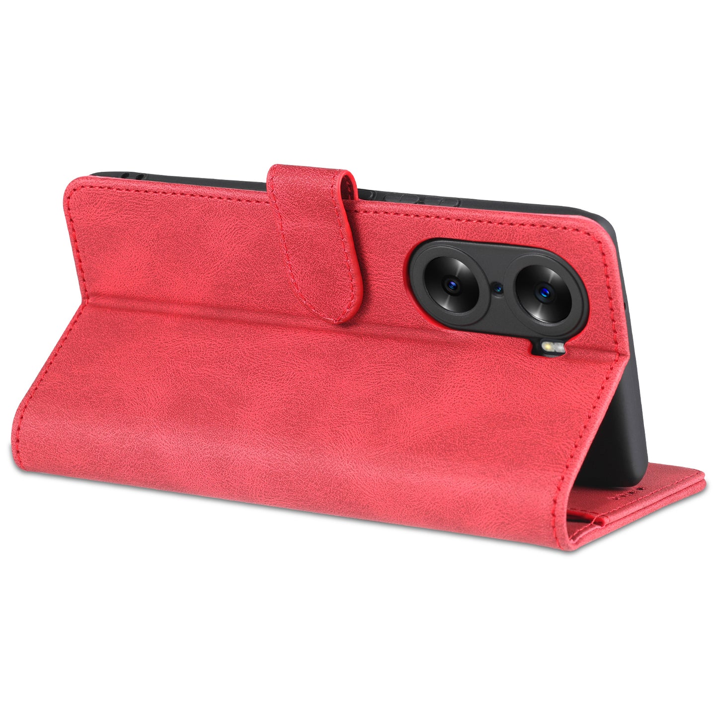 AZNS PU Leather Phone Cse for Honor 60 Wallet Folding Stand Magnetic Shockproof Flip Cover