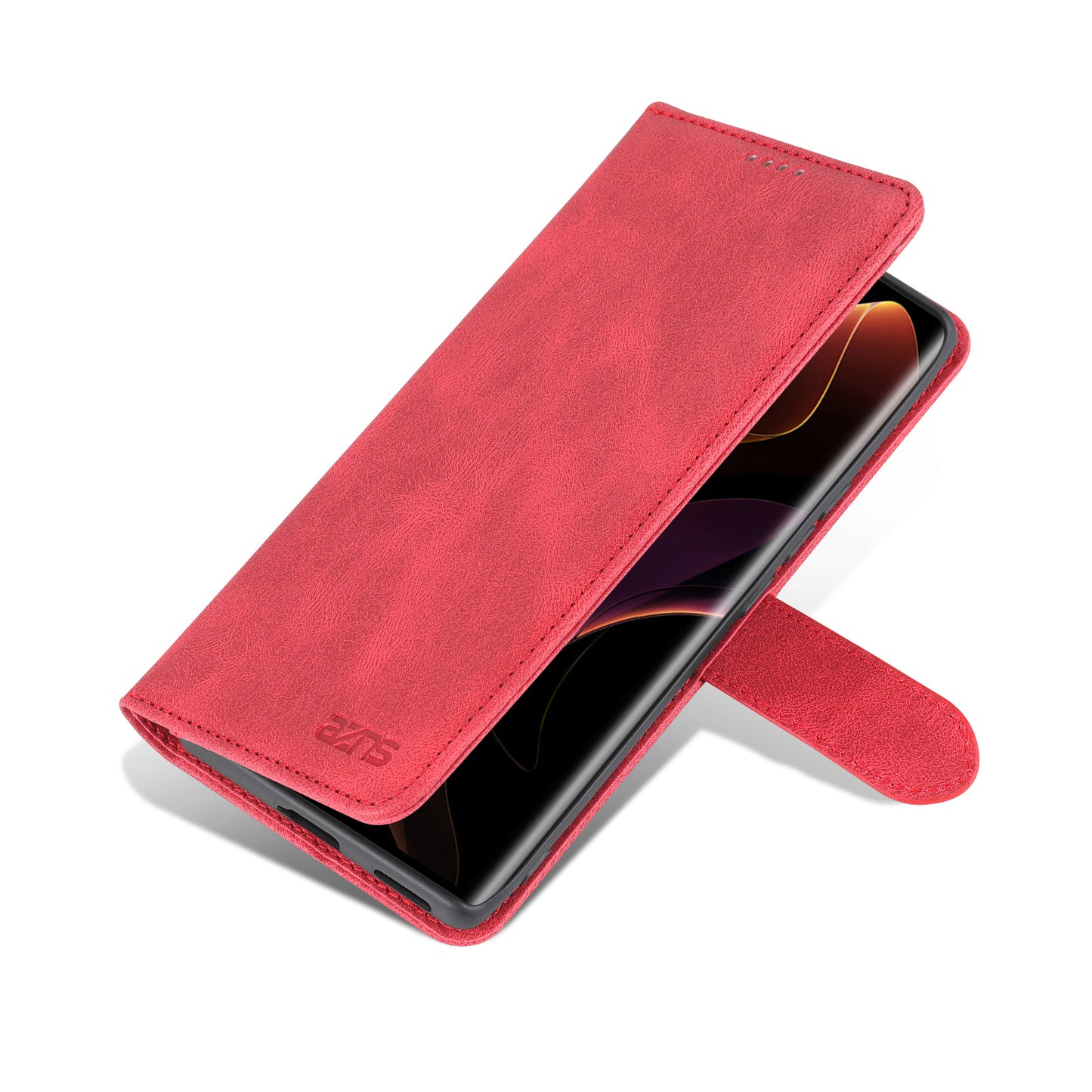 AZNS PU Leather Phone Cse for Honor 60 Wallet Folding Stand Magnetic Shockproof Flip Cover