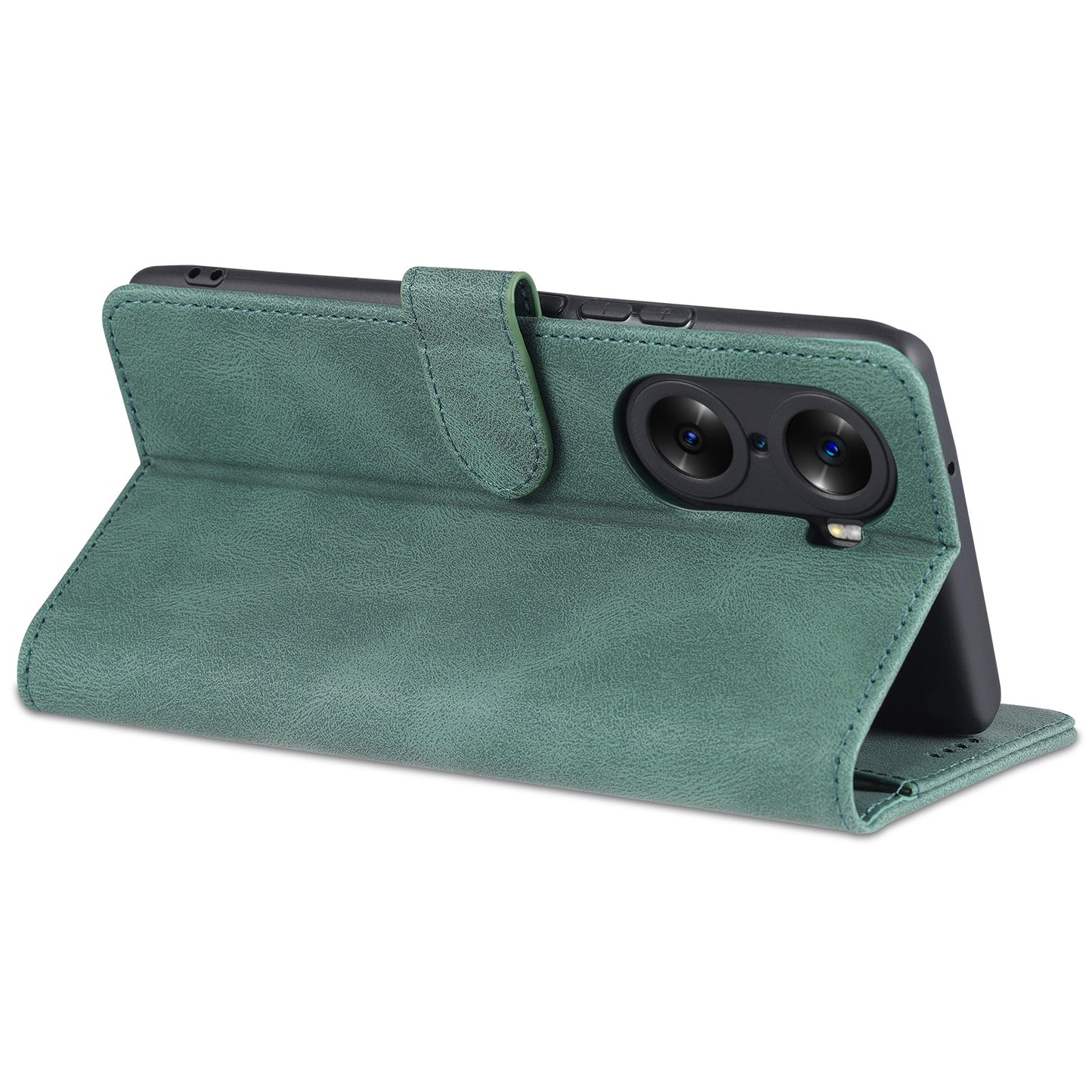 AZNS PU Leather Phone Cse for Honor 60 Wallet Folding Stand Magnetic Shockproof Flip Cover