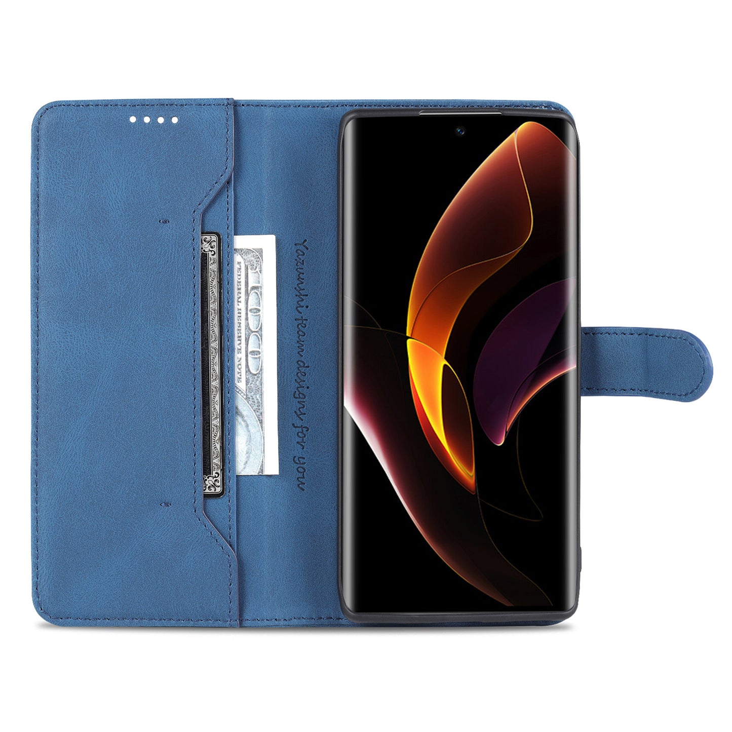 AZNS PU Leather Phone Cse for Honor 60 Wallet Folding Stand Magnetic Shockproof Flip Cover