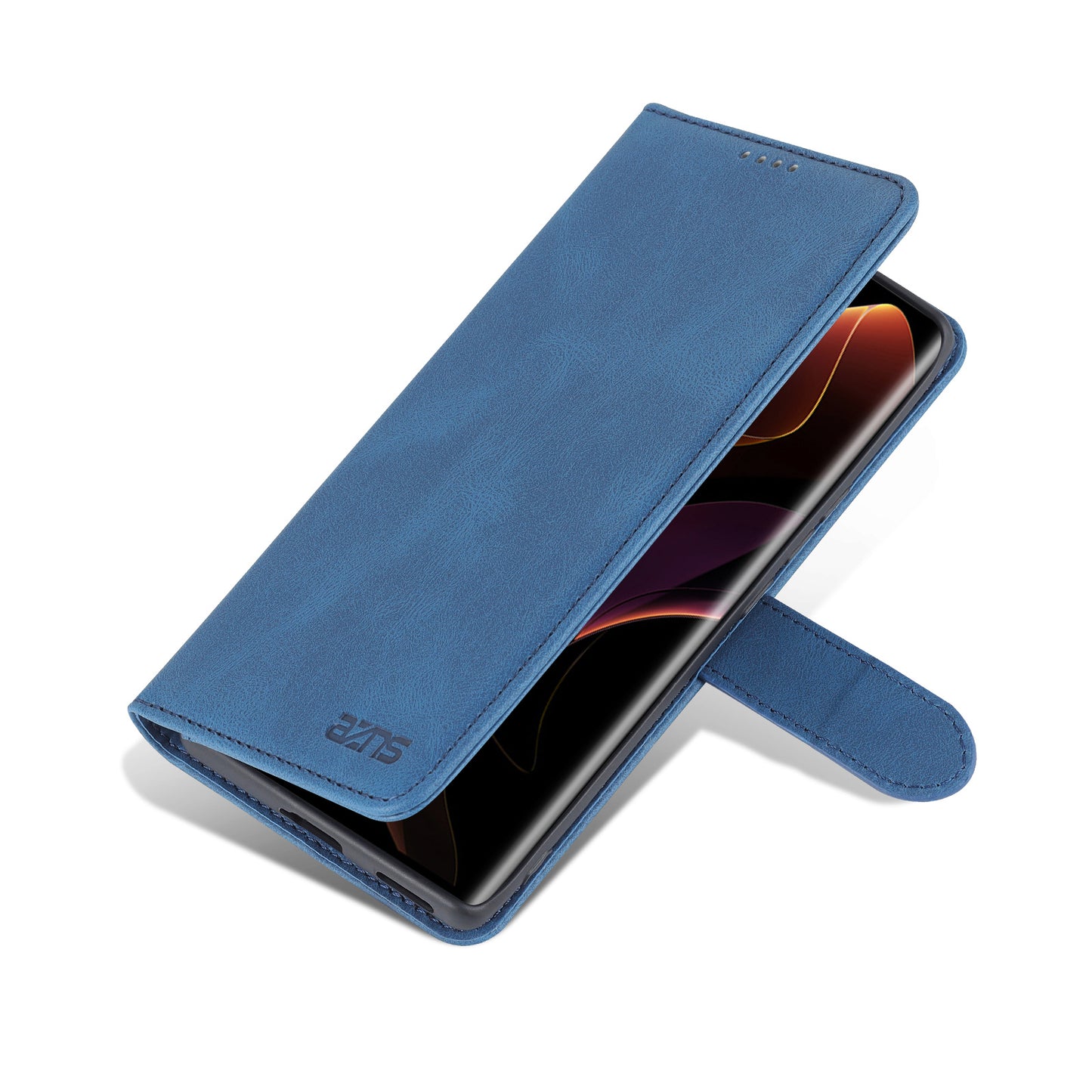 AZNS PU Leather Phone Cse for Honor 60 Wallet Folding Stand Magnetic Shockproof Flip Cover