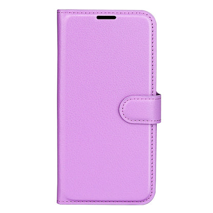 For Honor X8 Litchi Texture PU Leather Wallet Mobile Phone Case Stand Function Drop-proof Phone Cover
