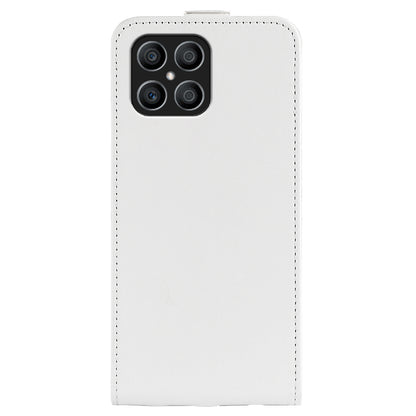 For Honor X8 Crazy Horse Texture Vertical Flip PU Leather Case Mobile Phone Shell with Card Holder