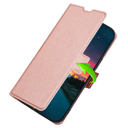 Ultra-thin PU Leather Case for Honor Magic4 Pro Shockproof Folio Flip Cover Side Magnetic Closure Stand Case with Card Holder