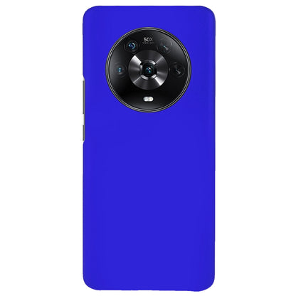 For Honor Magic4 Glossy Surface Rubberized Finish Hard PC Back Case Anti-drop Phone Cover