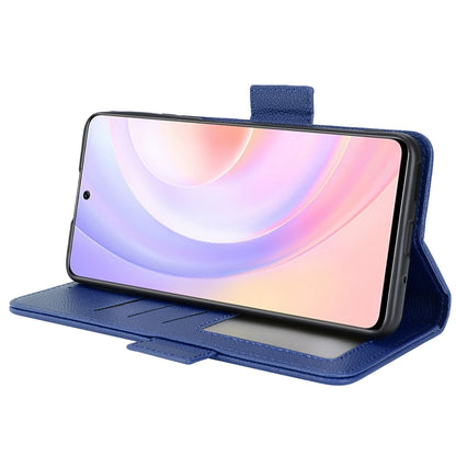 For Huawei nova 9 SE/Honor 50 SE Litchi Texture PU Leather Flip Folio Cover Wallet Design Stand Magnetic Protective Phone Case