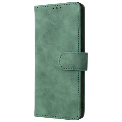 Skin-touch Feeling Phone Case for Huawei nova 9 SE, Anti-scratch PU Leather + TPU Stand Wallet Shell