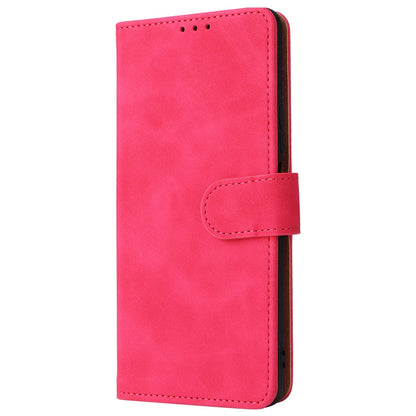 Skin-touch Feeling Phone Case for Huawei nova 9 SE, Anti-scratch PU Leather + TPU Stand Wallet Shell