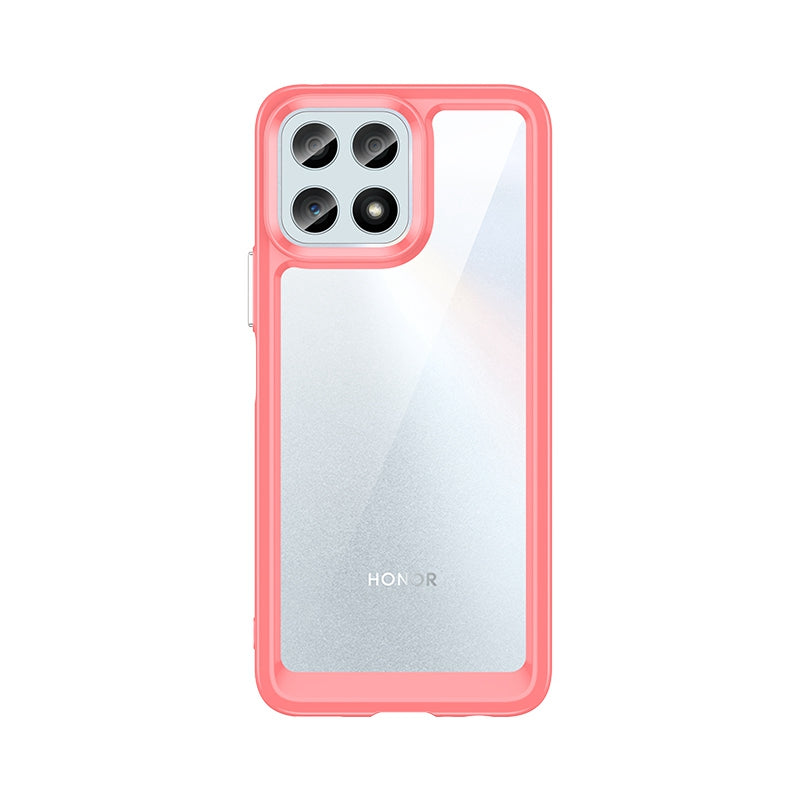 For Honor X30i/X8/Play6T Pro Independent Buttons Phone Shell Shockproof TPU+Acrylic Hybrid Case
