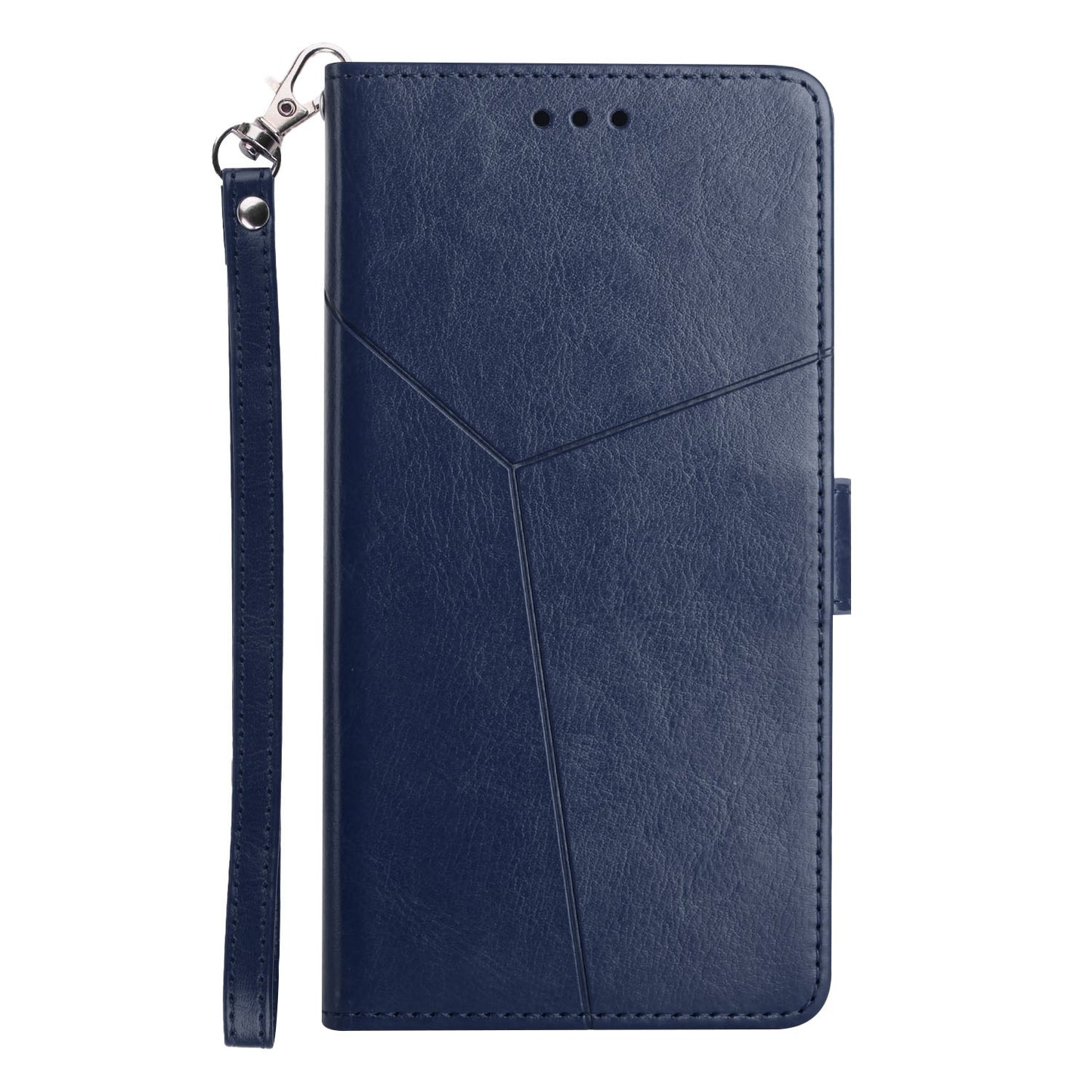 HT01 For Honor Magic 4 Lite 5G Cell Phone Cover Bag PU Leather Y-Shaped Lines Imprinting Wallet Stand Phone Case