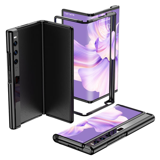 For Huawei Mate Xs 2 Bumper Frame Cover Scratch-Resistant PC +TPU Raised Edge Protection Folding Case