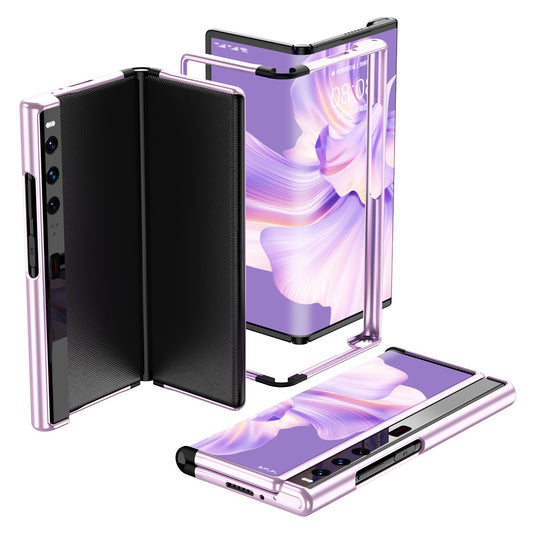 For Huawei Mate Xs 2 Bumper Frame Cover Scratch-Resistant PC +TPU Raised Edge Protection Folding Case